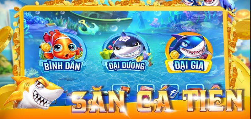 Các sảnh chơi tại cổng game Bancatien