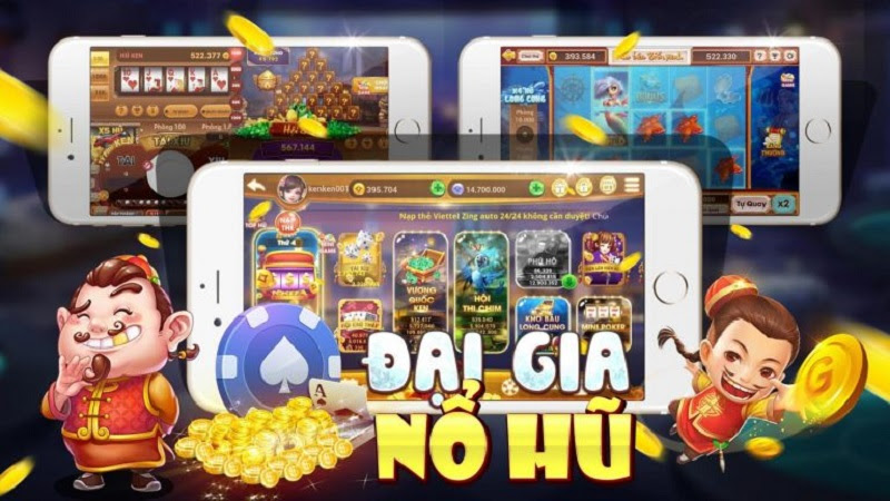 Giao diện thu hút tại cổng game bài Mon Club