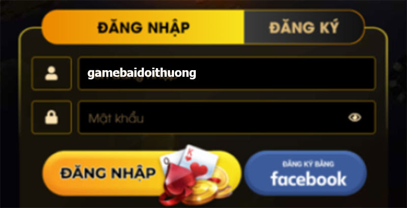 Giao diện đăng ký và đăng nhập tại cổng game EClub