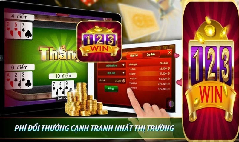 123Win sở hữu phí đổi thưởng cạnh tranh nhất thị trường