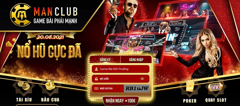 Man Club - Cổng game bài dành riêng cho đàn ông đích thực