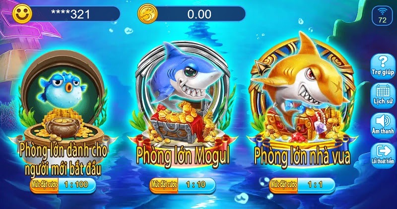 Chơi game bắn cá Mig8 đa dạng chế độ tham gia